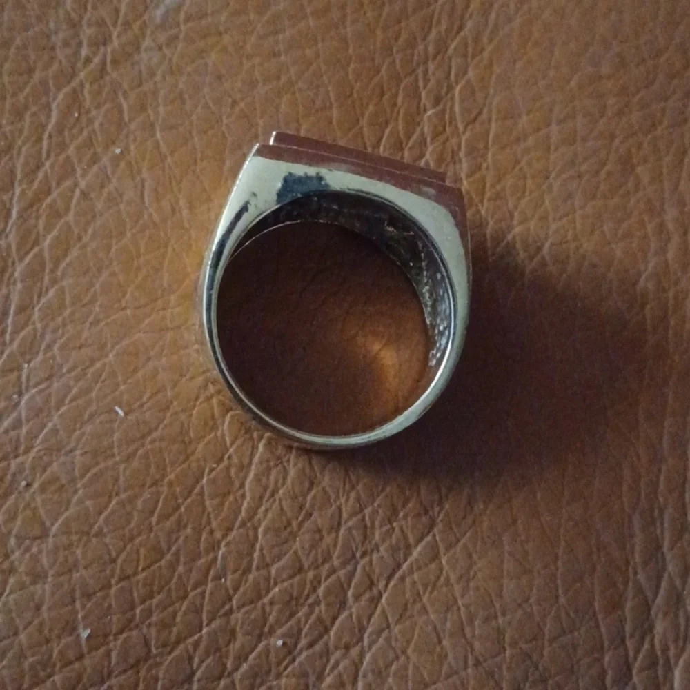 Gold plated men's ring
